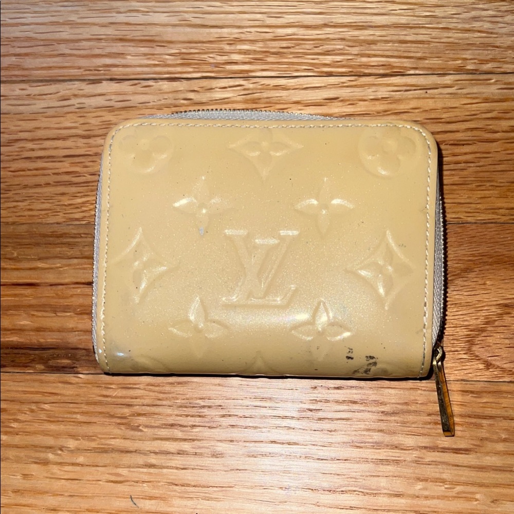 Louis Vuitton Tan Vernis Wallet